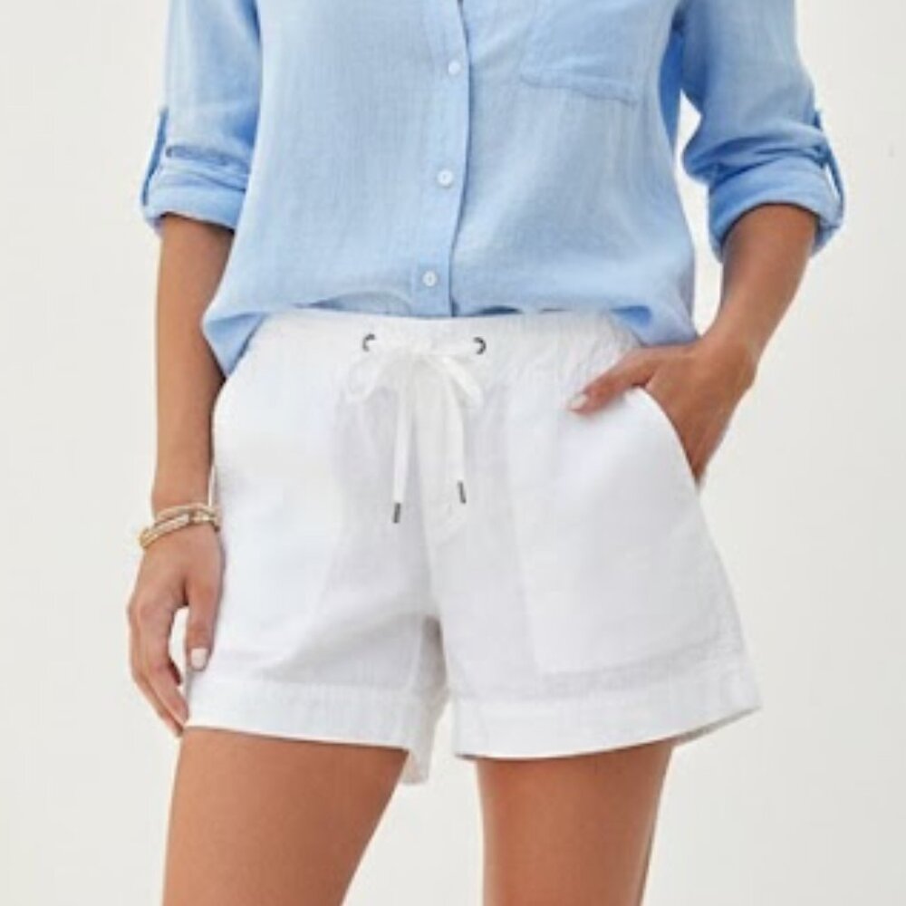 GAP Shorts Womens Size 2 Chino Flat Front Cotton White Summer Shorts